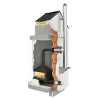 Ø 130 Personnalisez votre conduit de cheminée pour intérieur ou extérieur - Conduit-Fix