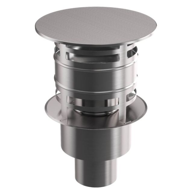 Chapeau anti-refouleur Ø 80-100-130-150-180-200 mm