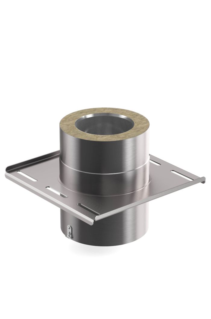 Inox Mat - Support intermédiaire Ø100mm