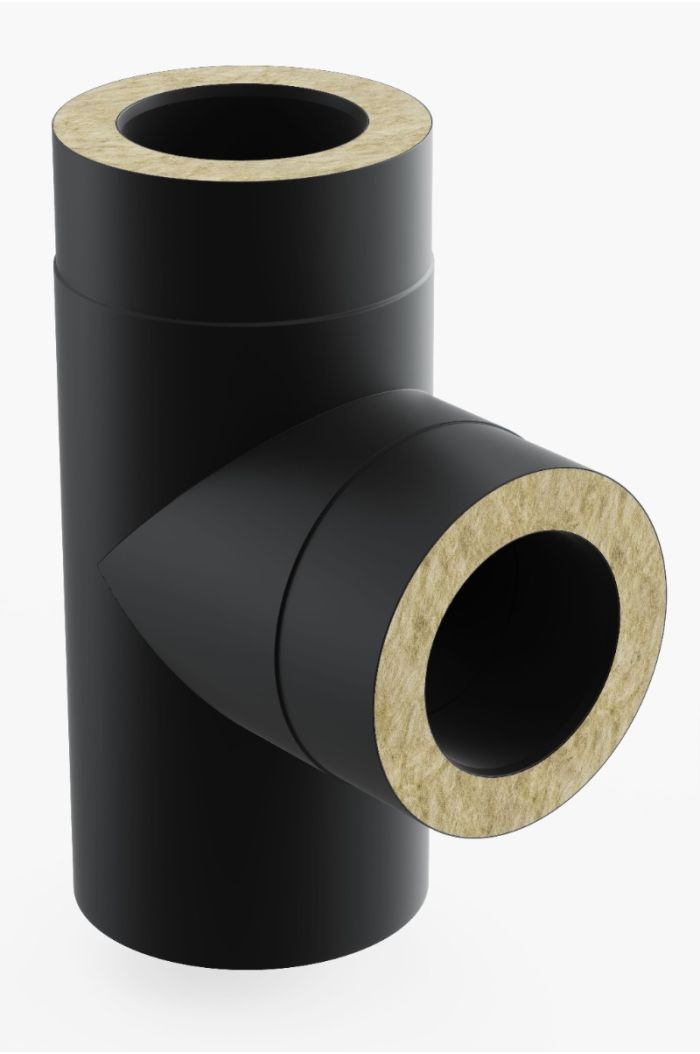 Conduit-Fix - Té de raccordement 45° et 90° Ø 100-130-150-180-200 mm