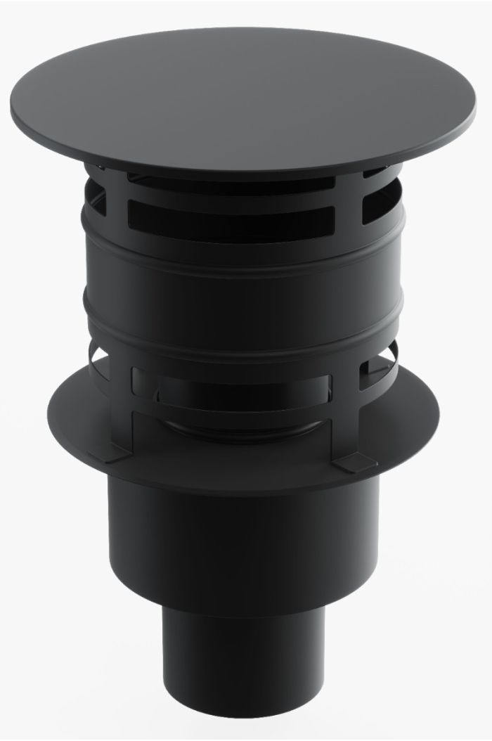 Conduit-Fix - Chapeau  anti-refouleur Ø130mm 