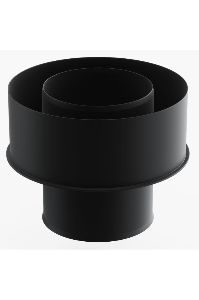 Conduit-Fix - Adaptateur simple vers double paroi Ø 100 - 130 - 150 - 180 -200mm