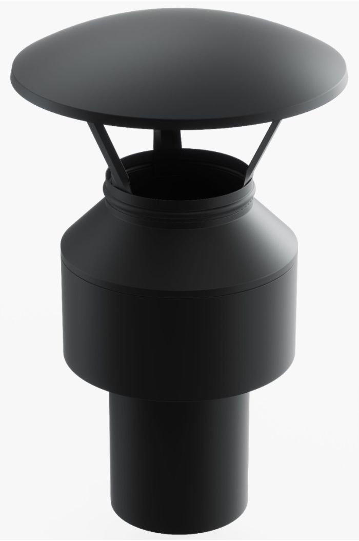 Conduit-Fix - Chapeau pare-pluie Ø130mm