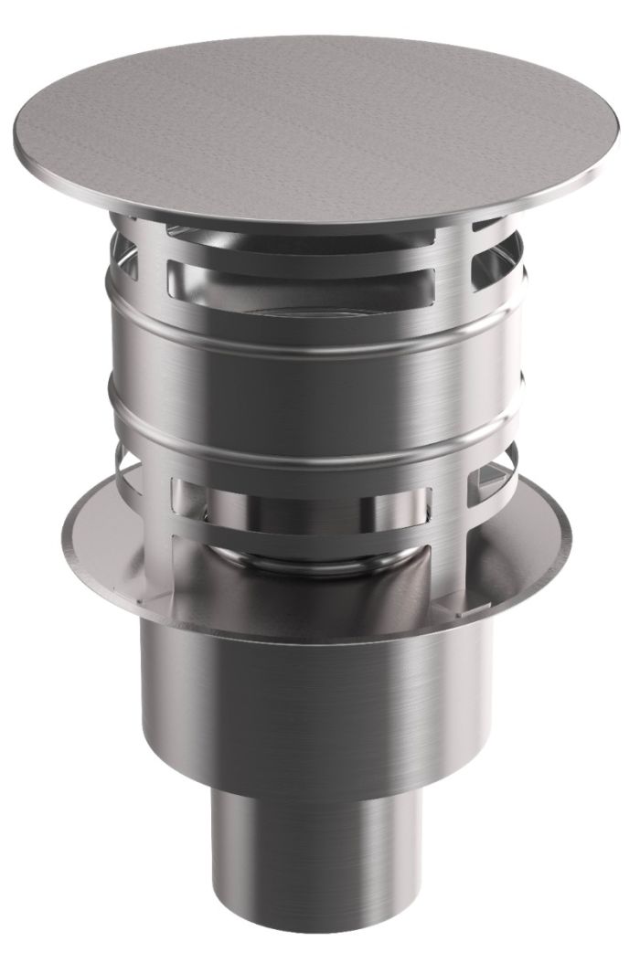 Conduit-Fix - Chapeau anti-refoulement Ø150mm