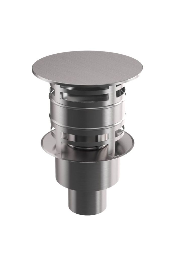 Chapeau anti-refouleur Ø 80-100-130-150-180-200 mm