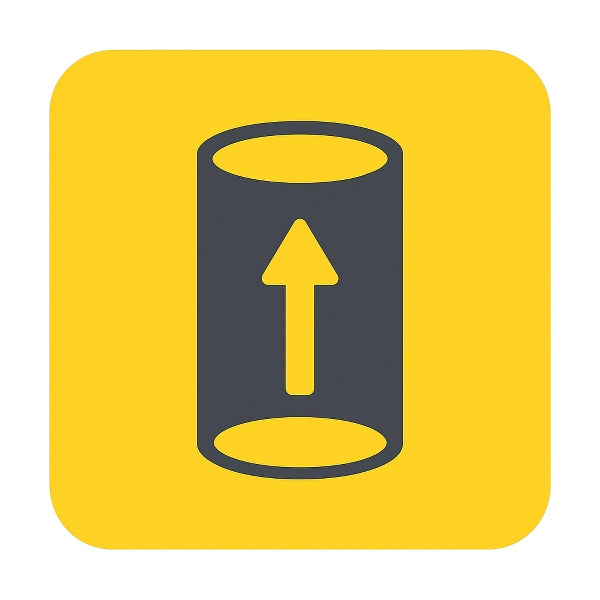 Surface intérieure lisse